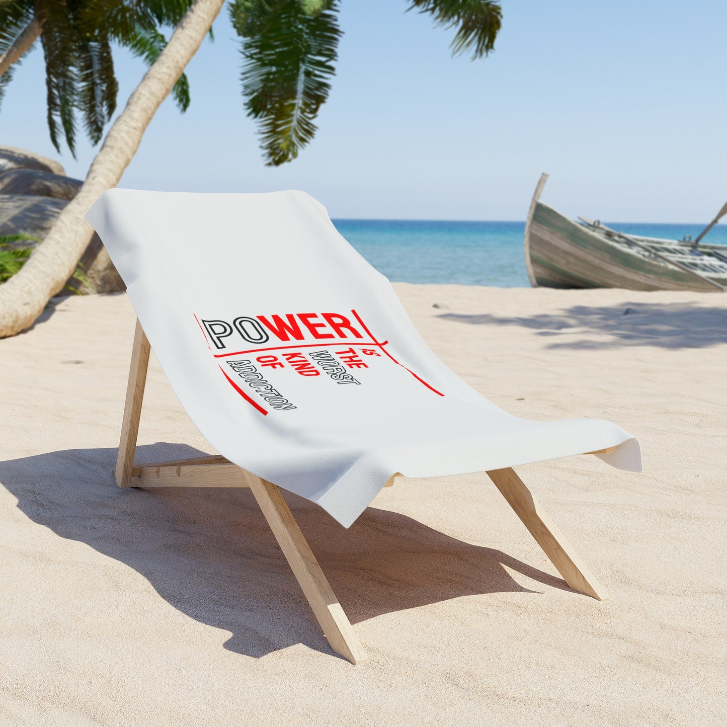 White Beach Towel 26