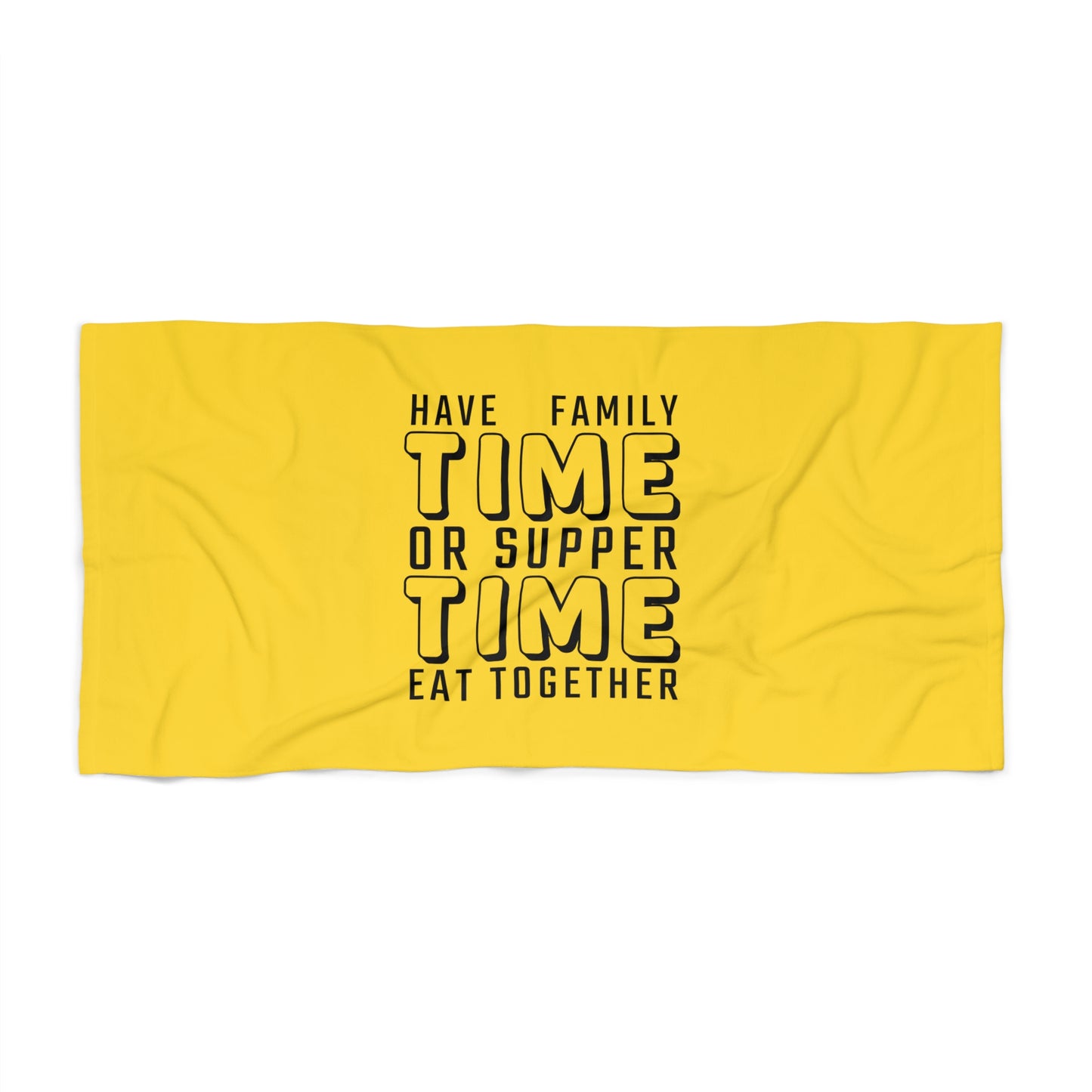 Yellow Beach Towel 21