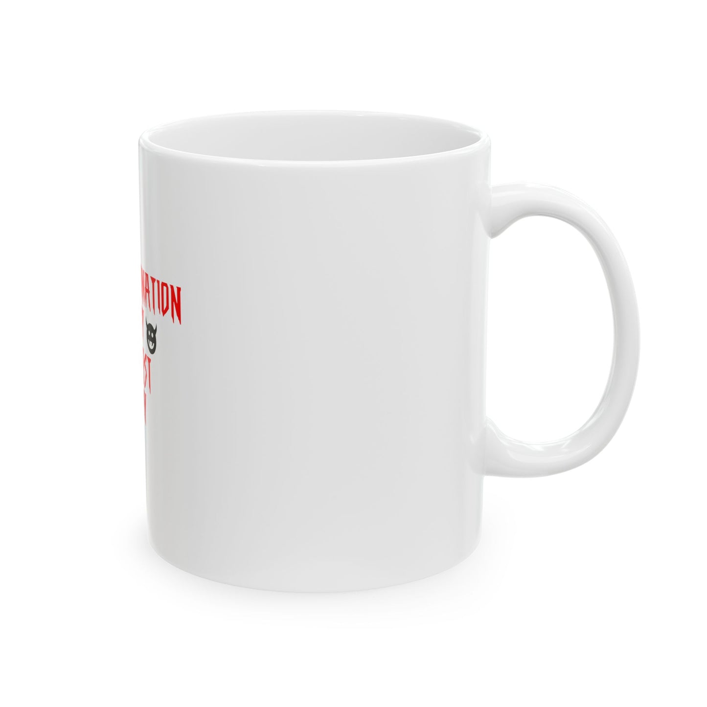 White Ceramic Mug 47, (11oz, 15oz)