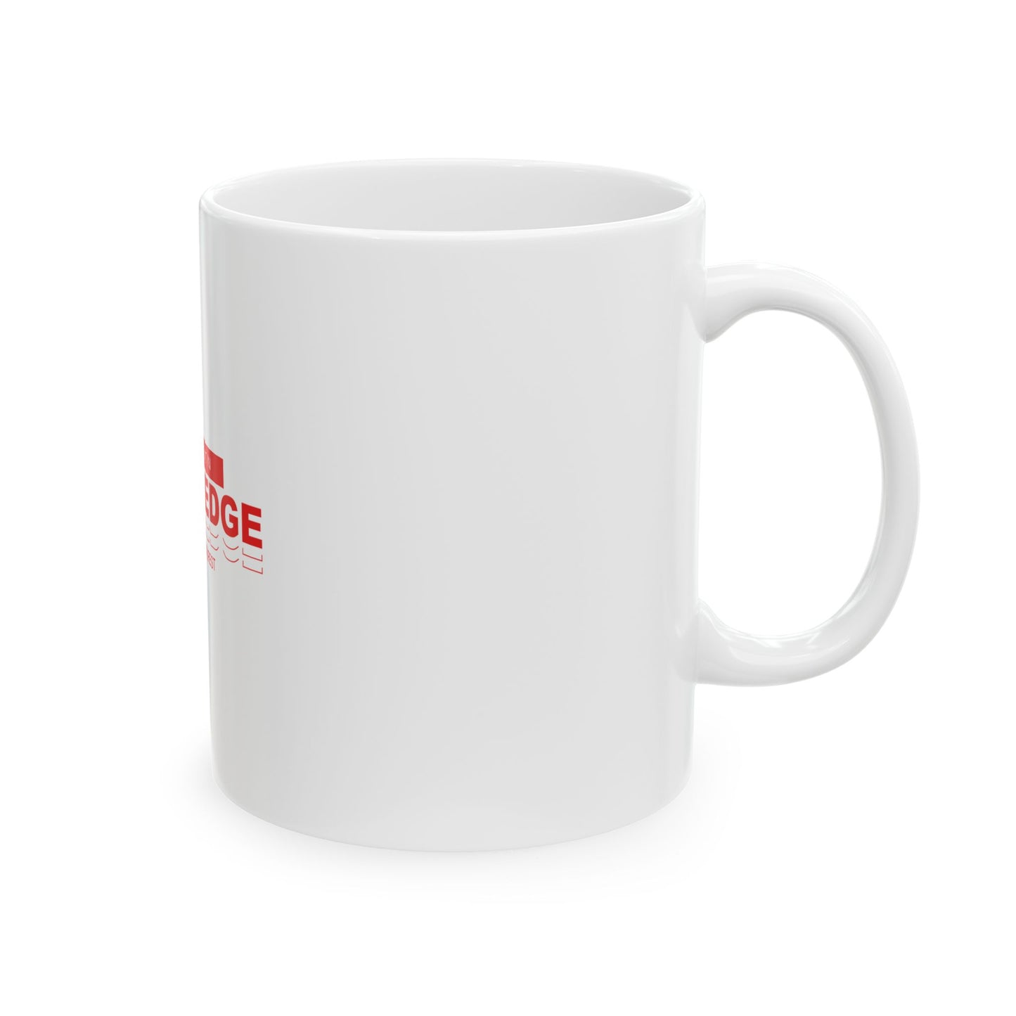 White Ceramic Mug 33, (11oz, 15oz)