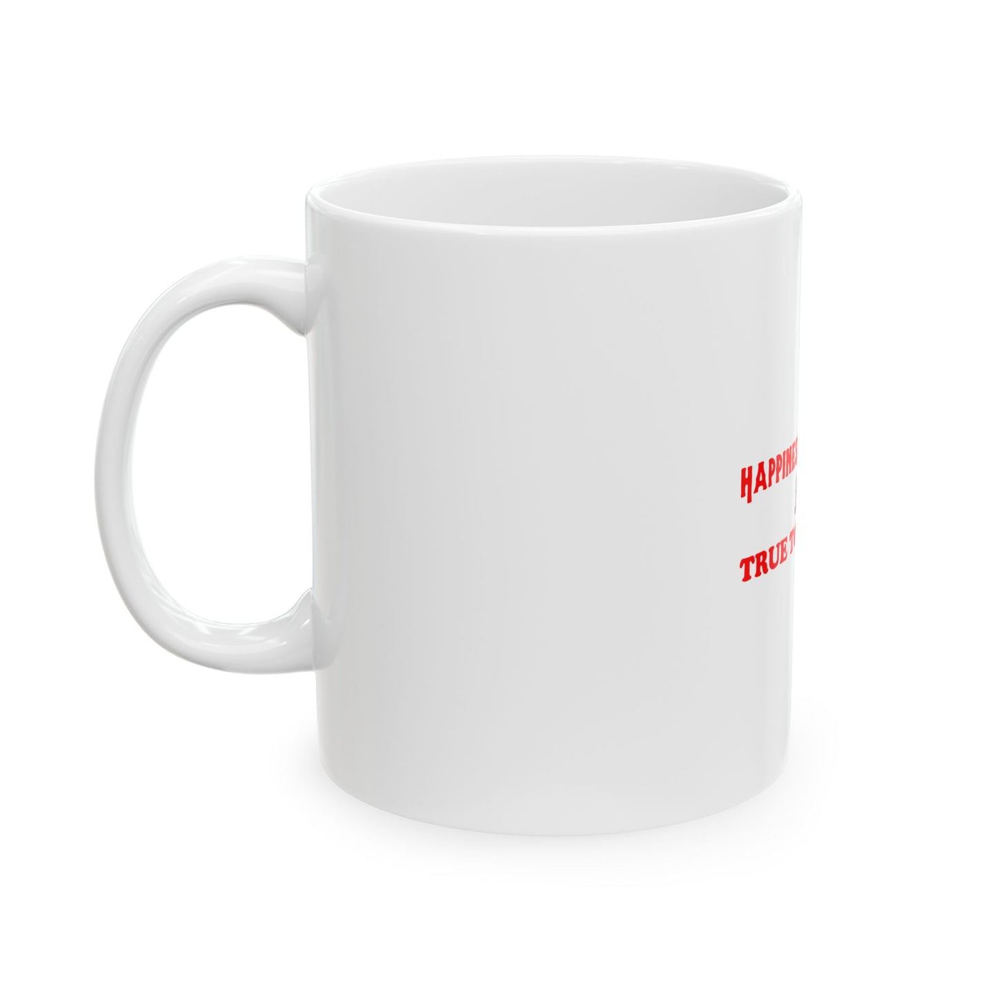 White Ceramic Mug 49, (11oz, 15oz)