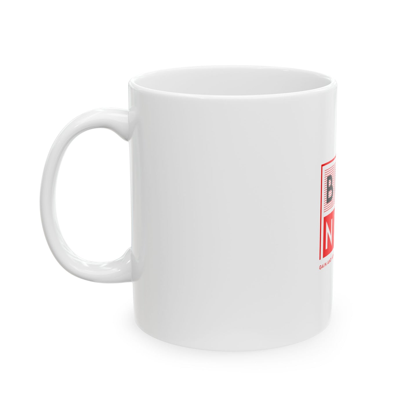 White Ceramic Mug 35, (11oz, 15oz)