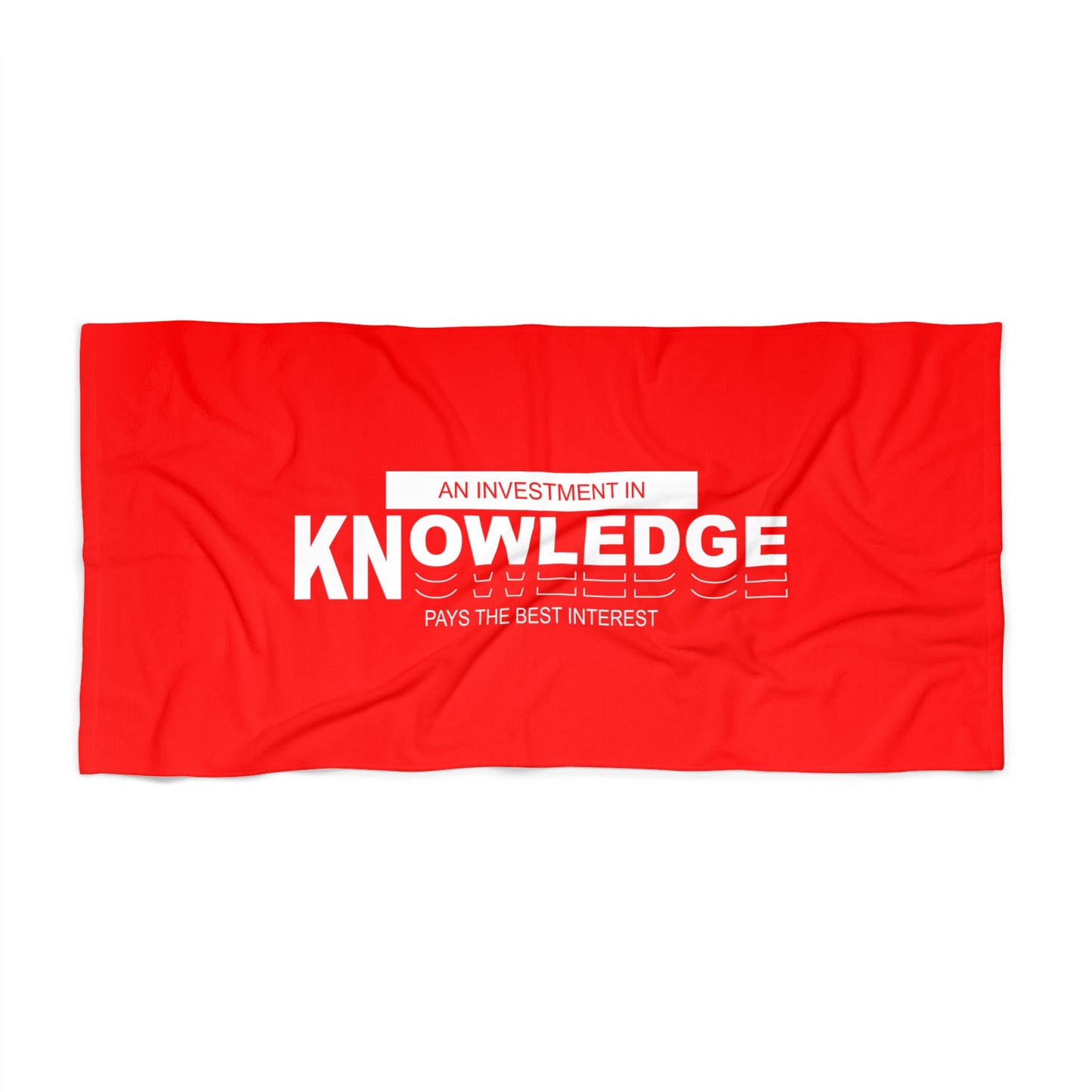Red Beach Towel 33