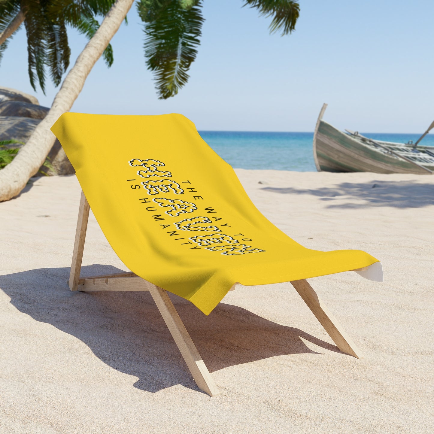 Yellow Beach Towel 37