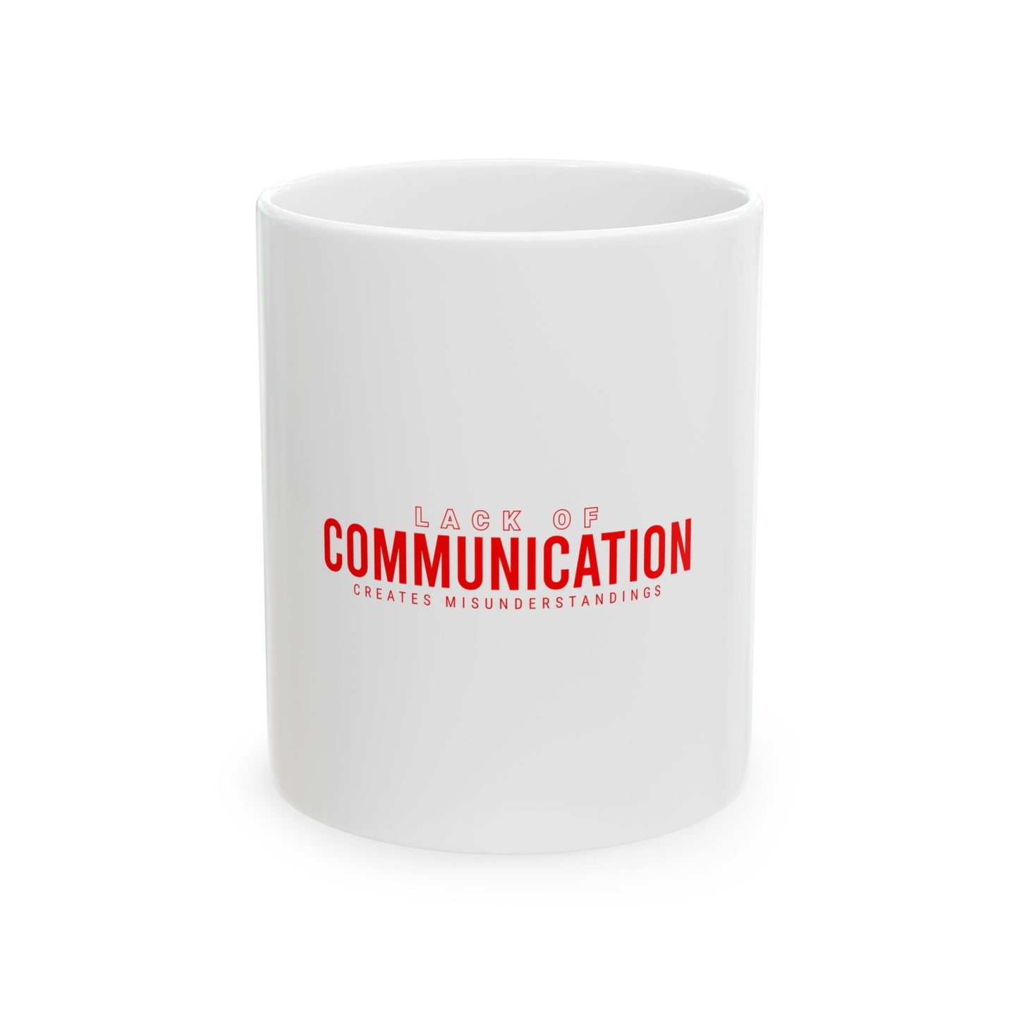 White Ceramic Mug 39, (11oz, 15oz)