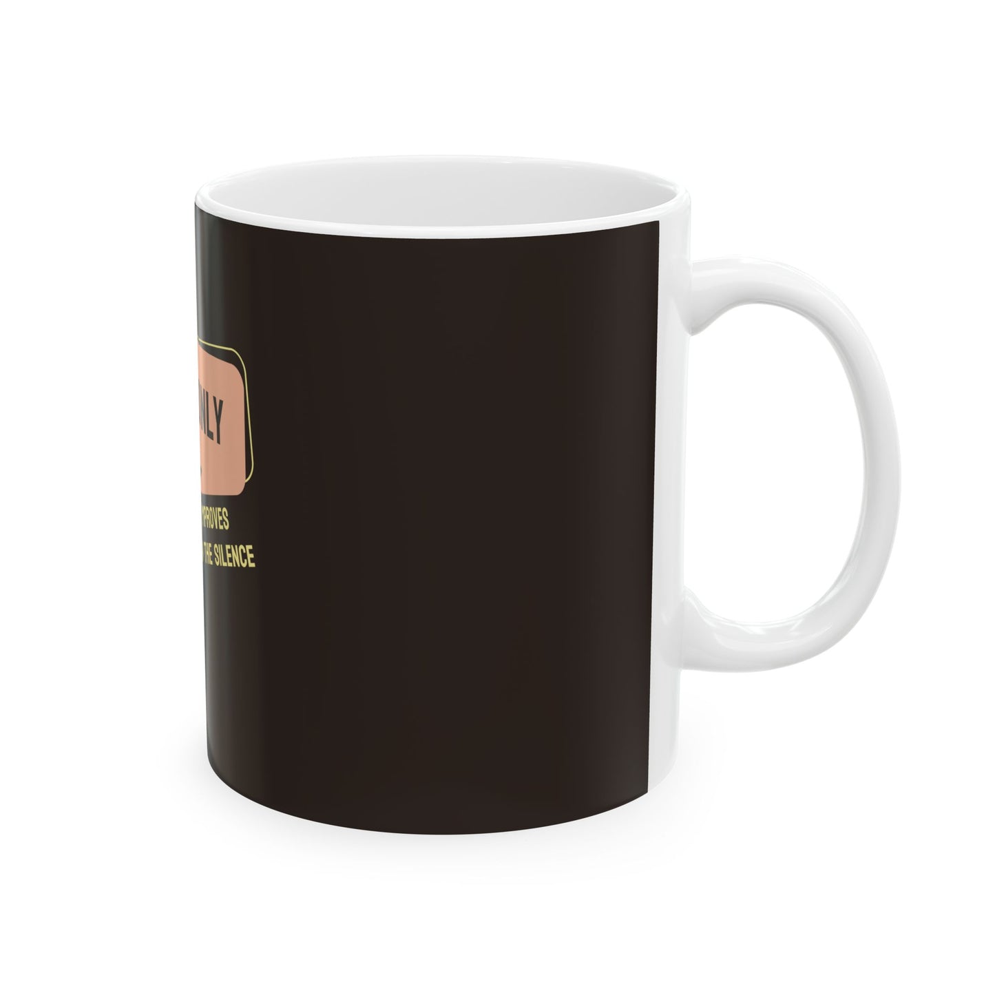Brown Ceramic Mug 66, (11oz, 15oz)