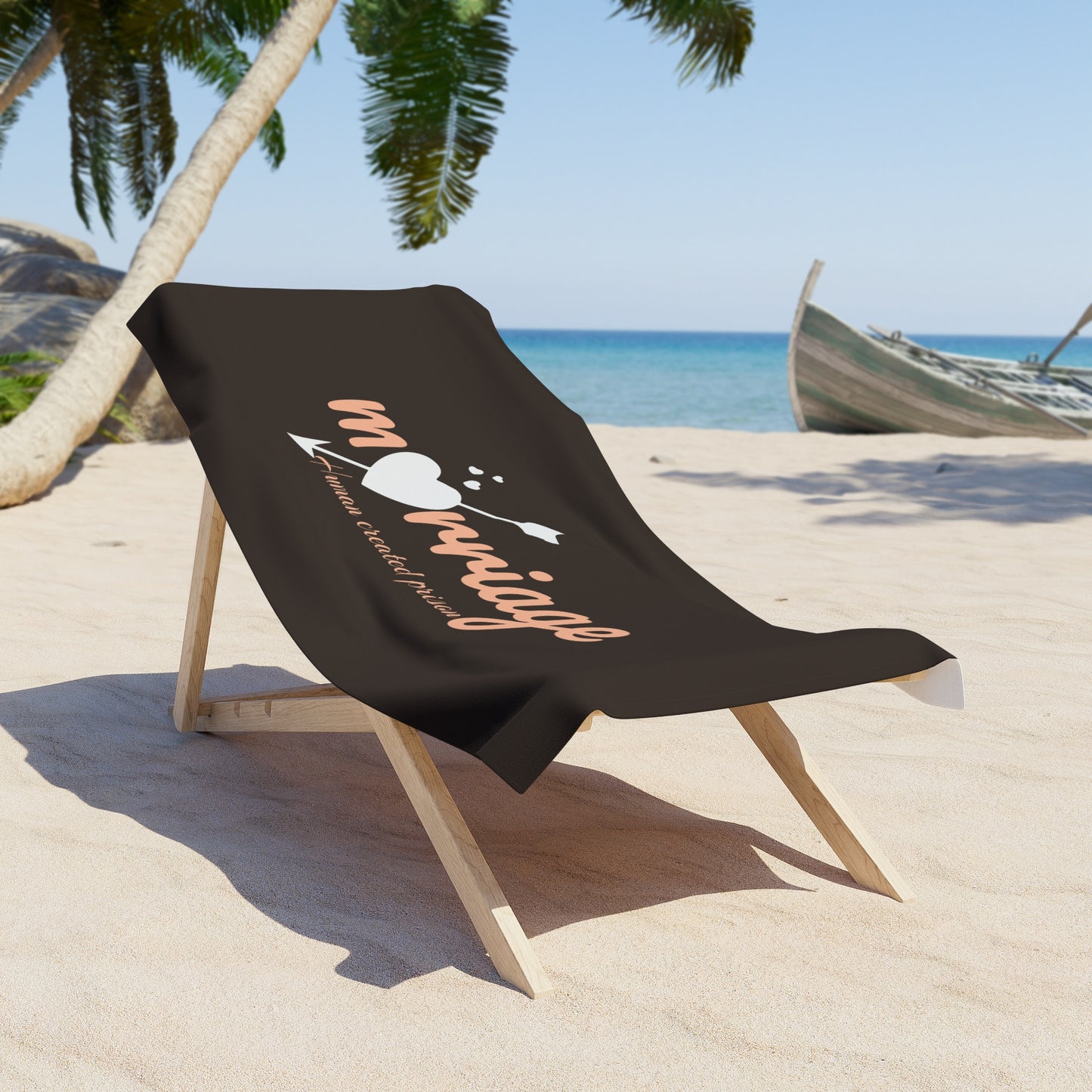 Brown Beach Towel 32