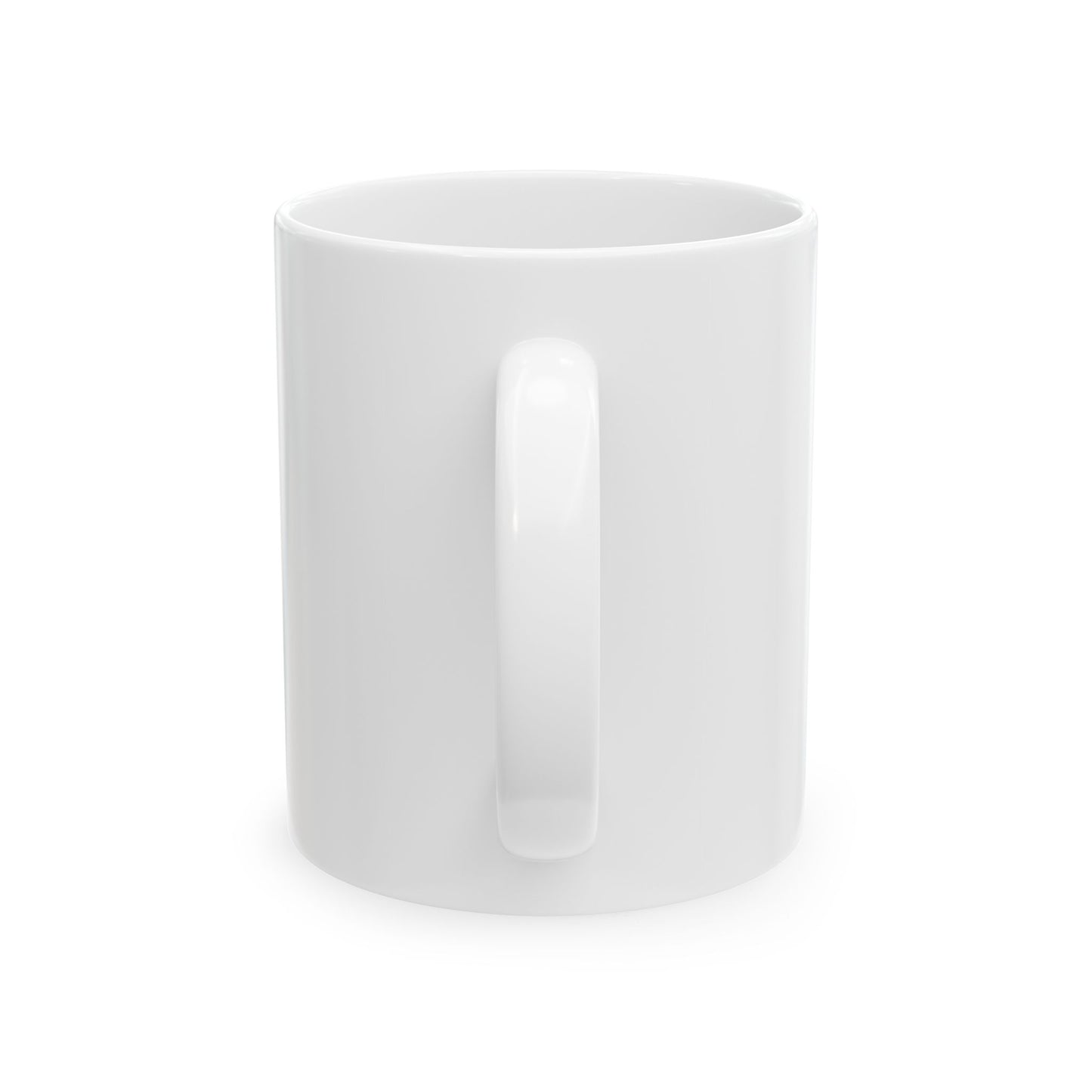 White Ceramic Mug 18, (11oz, 15oz)