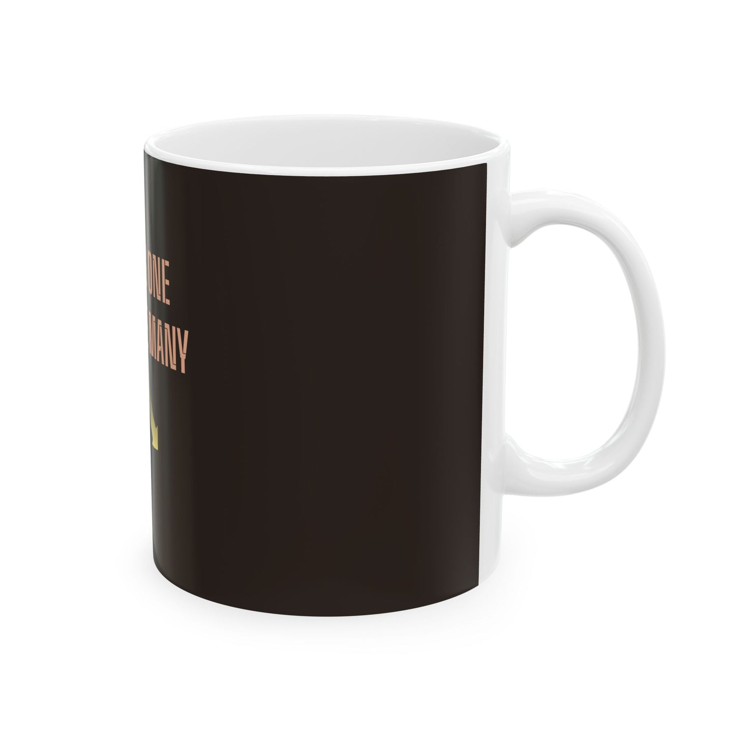 Brown Ceramic Mug 58, (11oz, 15oz)