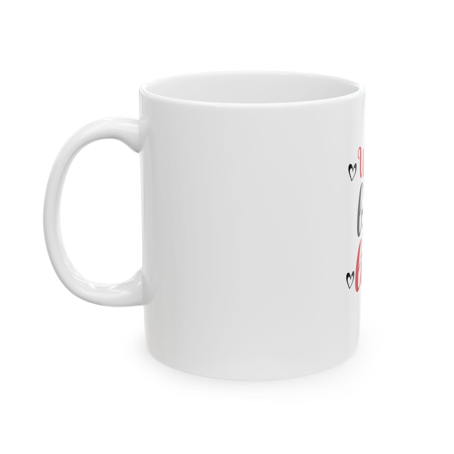 White Ceramic Mug 64, (11oz, 15oz)