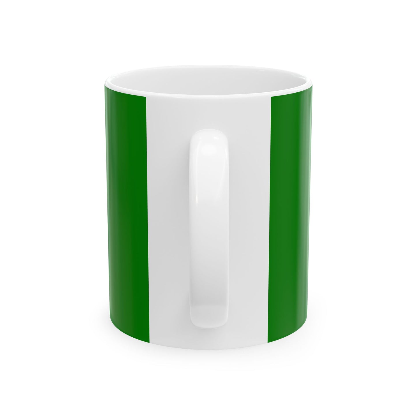 Green Ceramic Mug 52, (11oz, 15oz)