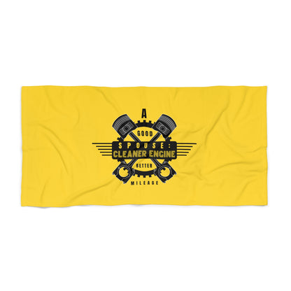 Yellow Beach Towel 15