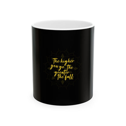 Black Ceramic Mug 36, (11oz, 15oz)