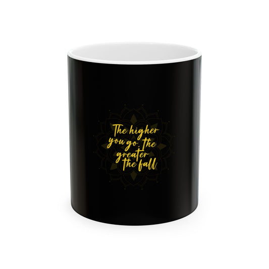 Black Ceramic Mug 36, (11oz, 15oz)