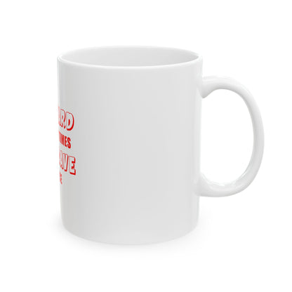 White Ceramic Mug 27, (11oz, 15oz)