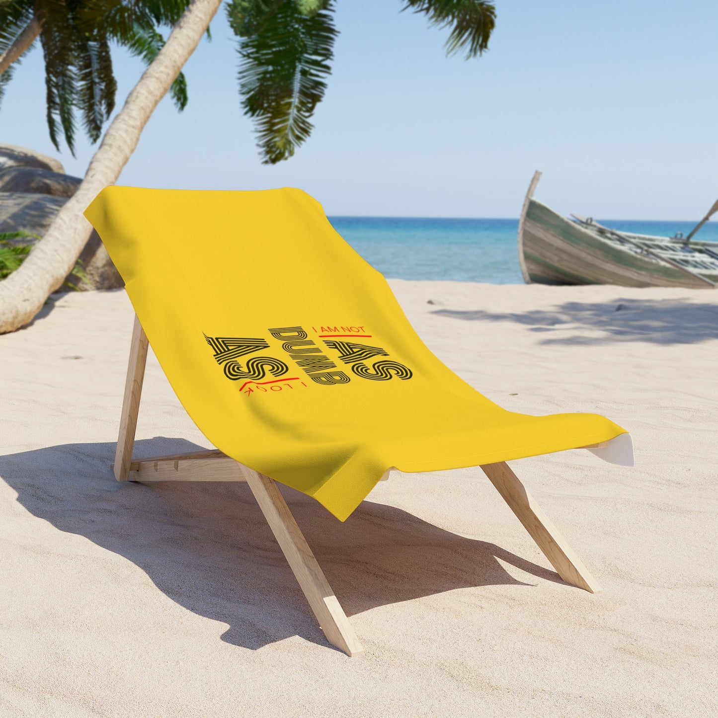 Yellow Beach Towel 7