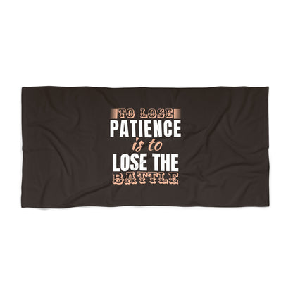 Brown Beach Towel 43