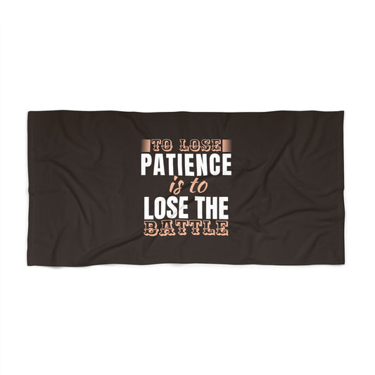 Brown Beach Towel 43