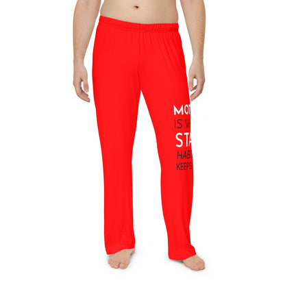 Red Sweat Pants 2