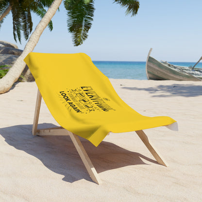 Yellow Beach Towel 29