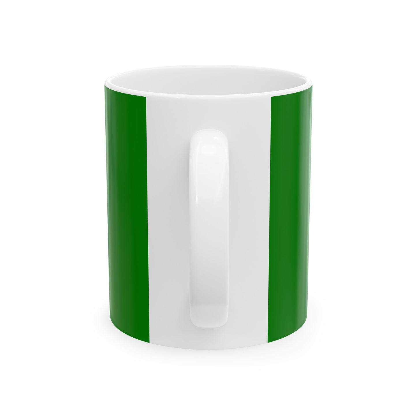 Green Ceramic Mug 8, (11oz, 15oz)