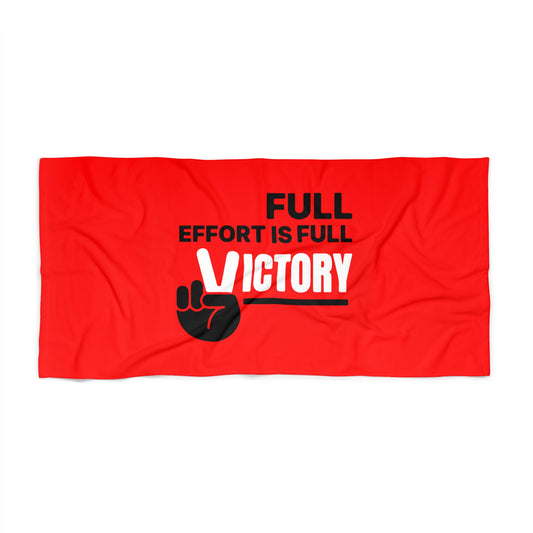 Red Beach Towel 42