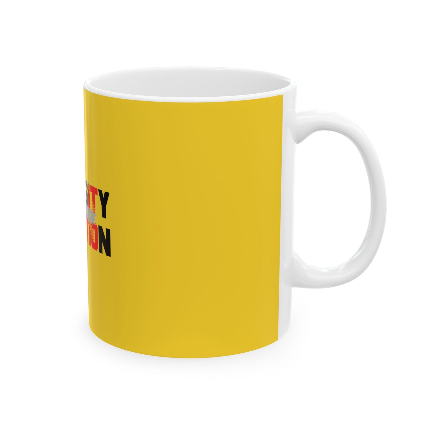 Yellow Ceramic Mug 45, (11oz, 15oz)