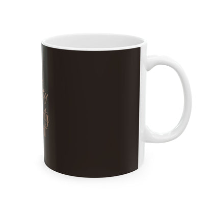 Brown Ceramic Mug 60, (11oz, 15oz)