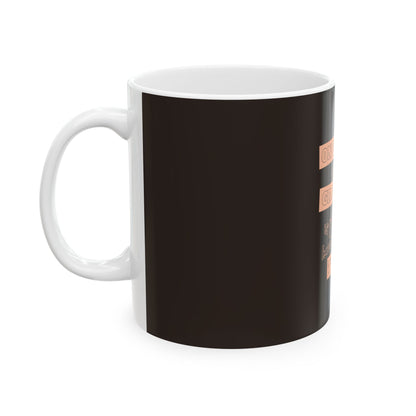 Brown Ceramic Mug 30, (11oz, 15oz)