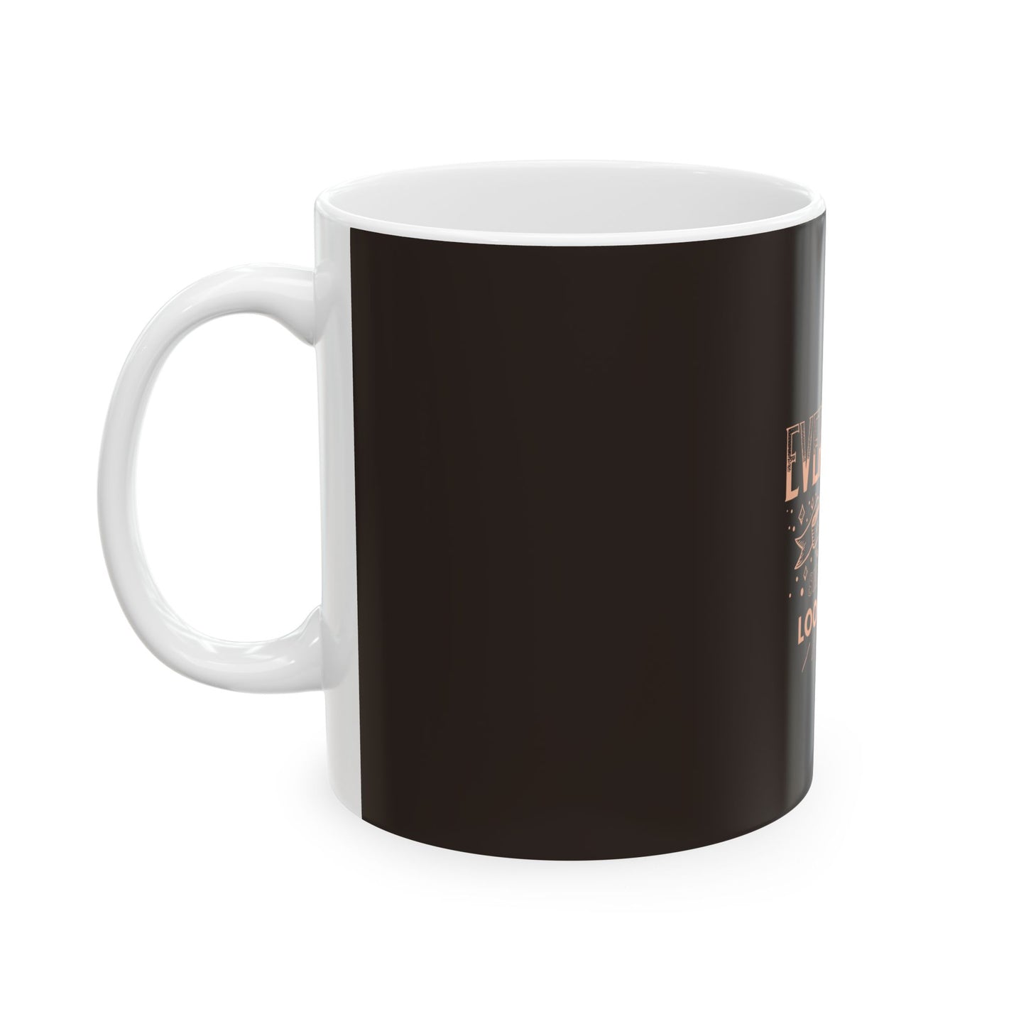 Brown Ceramic Mug 29, (11oz, 15oz)