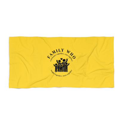 Yellow Beach Towel 5