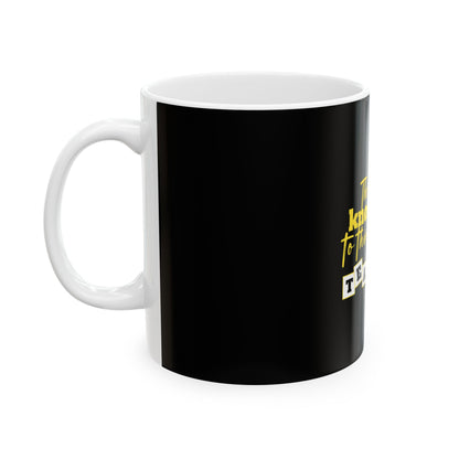 Black Ceramic Mug 65, (11oz, 15oz)