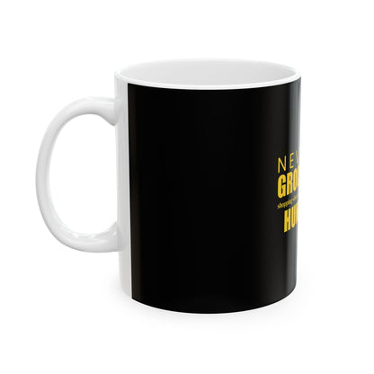 Black Ceramic Mug 20, (11oz, 15oz)