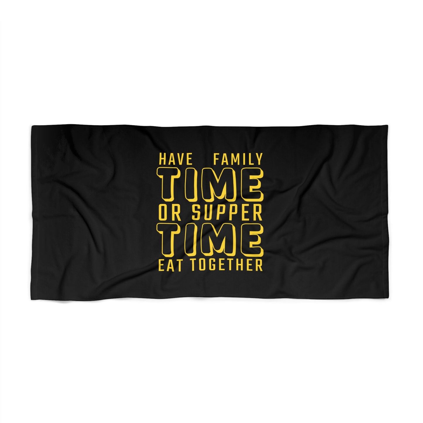 Black Beach Towel 21