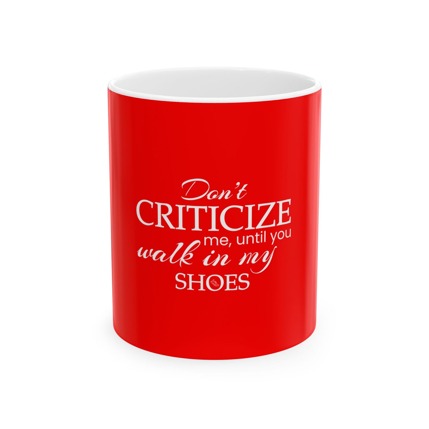 Red Ceramic Mug 17, (11oz, 15oz)