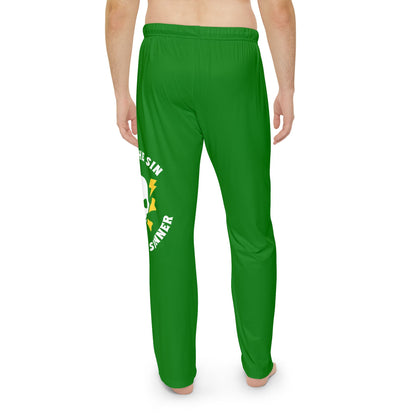 Green Sweat Pants 34