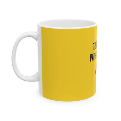 Yellow Ceramic Mug 58, (11oz, 15oz)