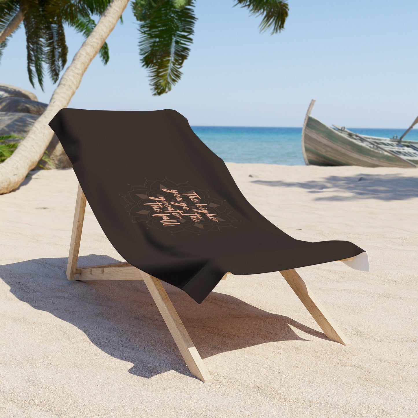 Brown Beach Towel 36