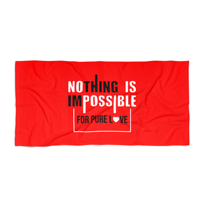 Red Beach Towel 47