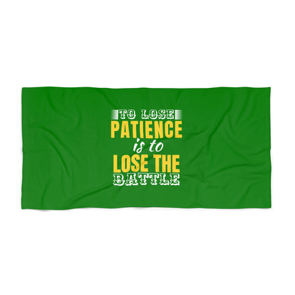 Green Beach Towel 43