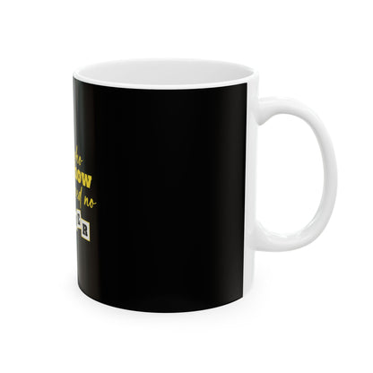 Black Ceramic Mug 65, (11oz, 15oz)