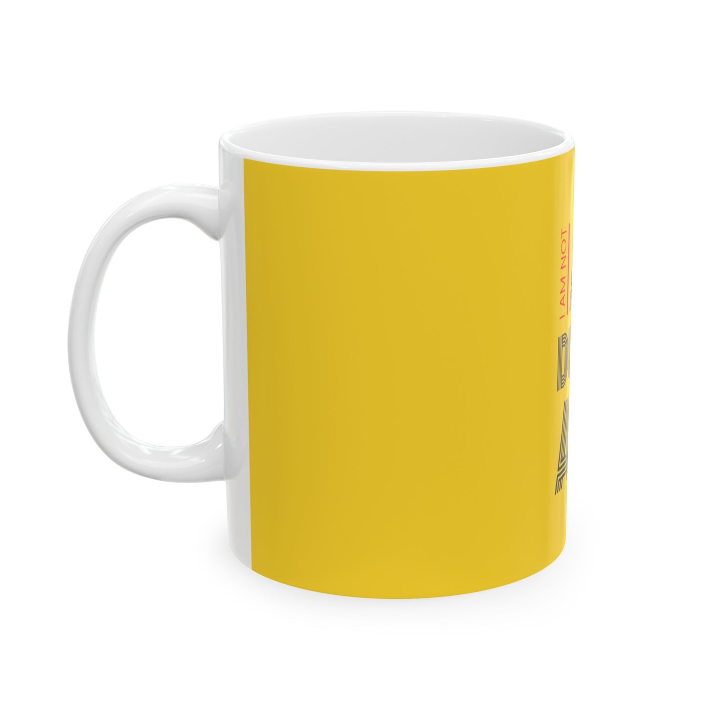 Yellow Ceramic Mug 9, (11oz, 15oz)