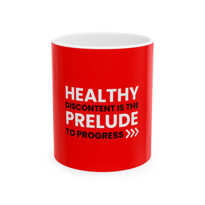 Red Ceramic Mug 70, (11oz, 15oz)