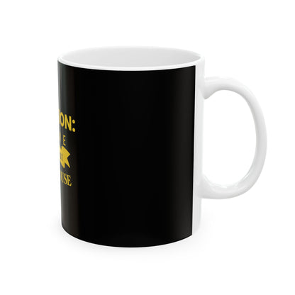 Black Ceramic Mug 16, (11oz, 15oz)