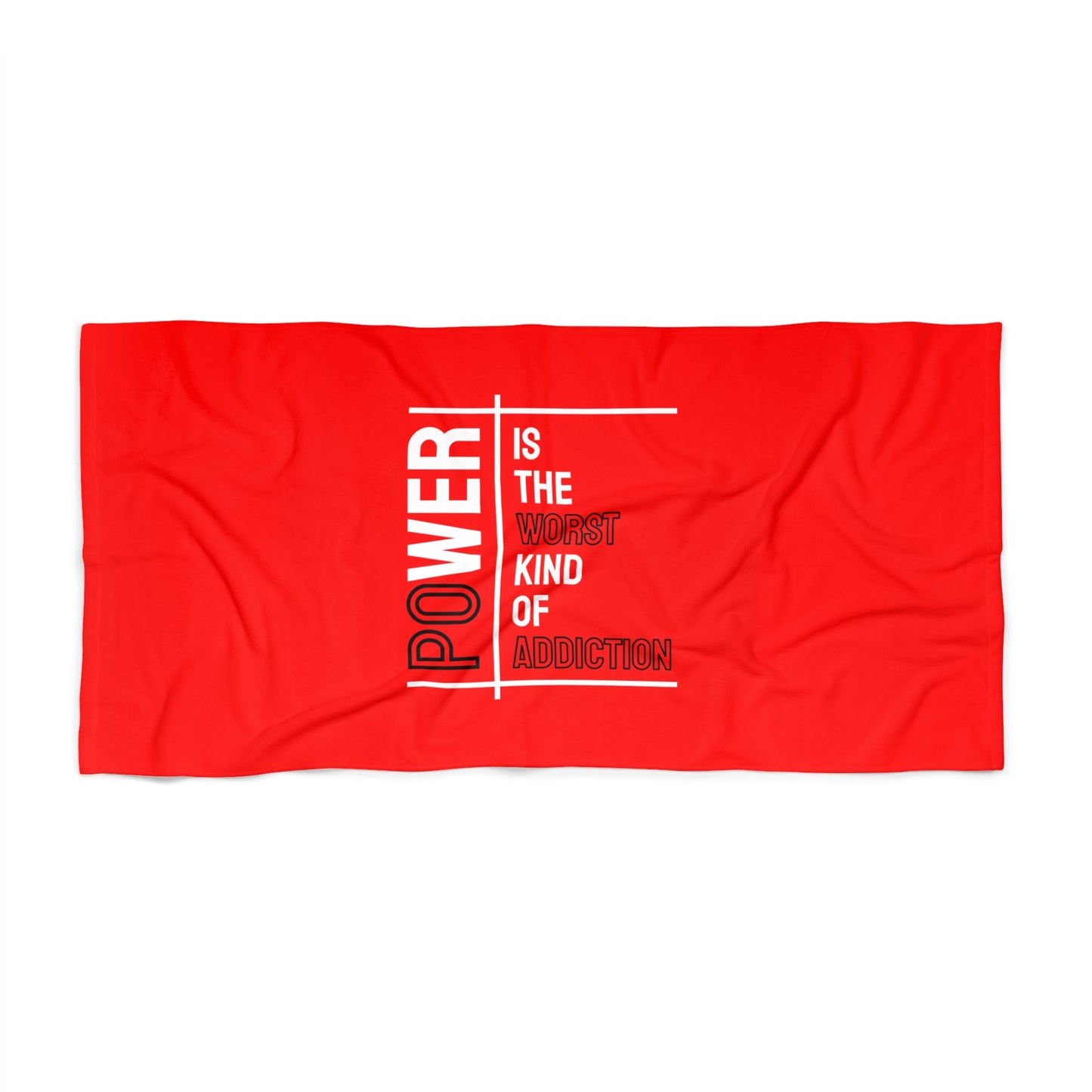 Red Beach Towel 26