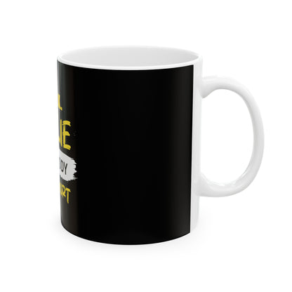 Black Ceramic Mug 8, (11oz, 15oz)