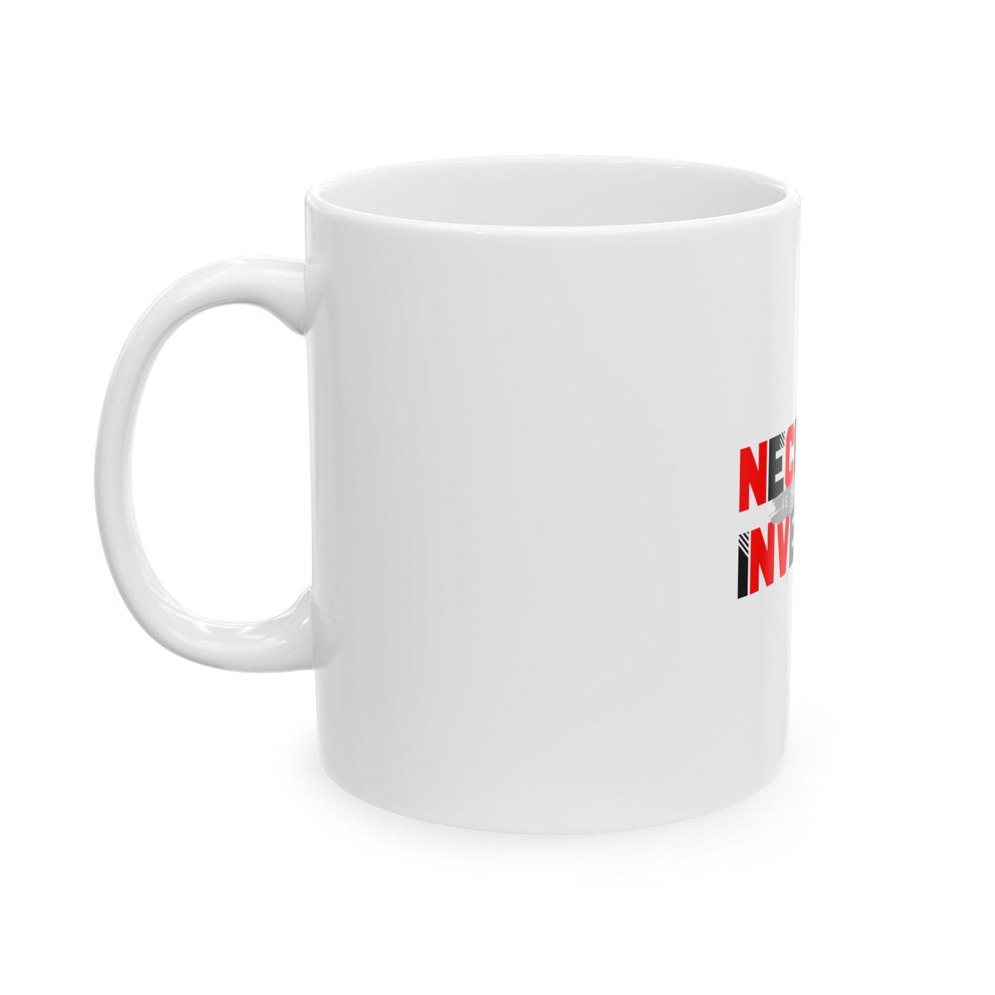 White Ceramic Mug 45, (11oz, 15oz)