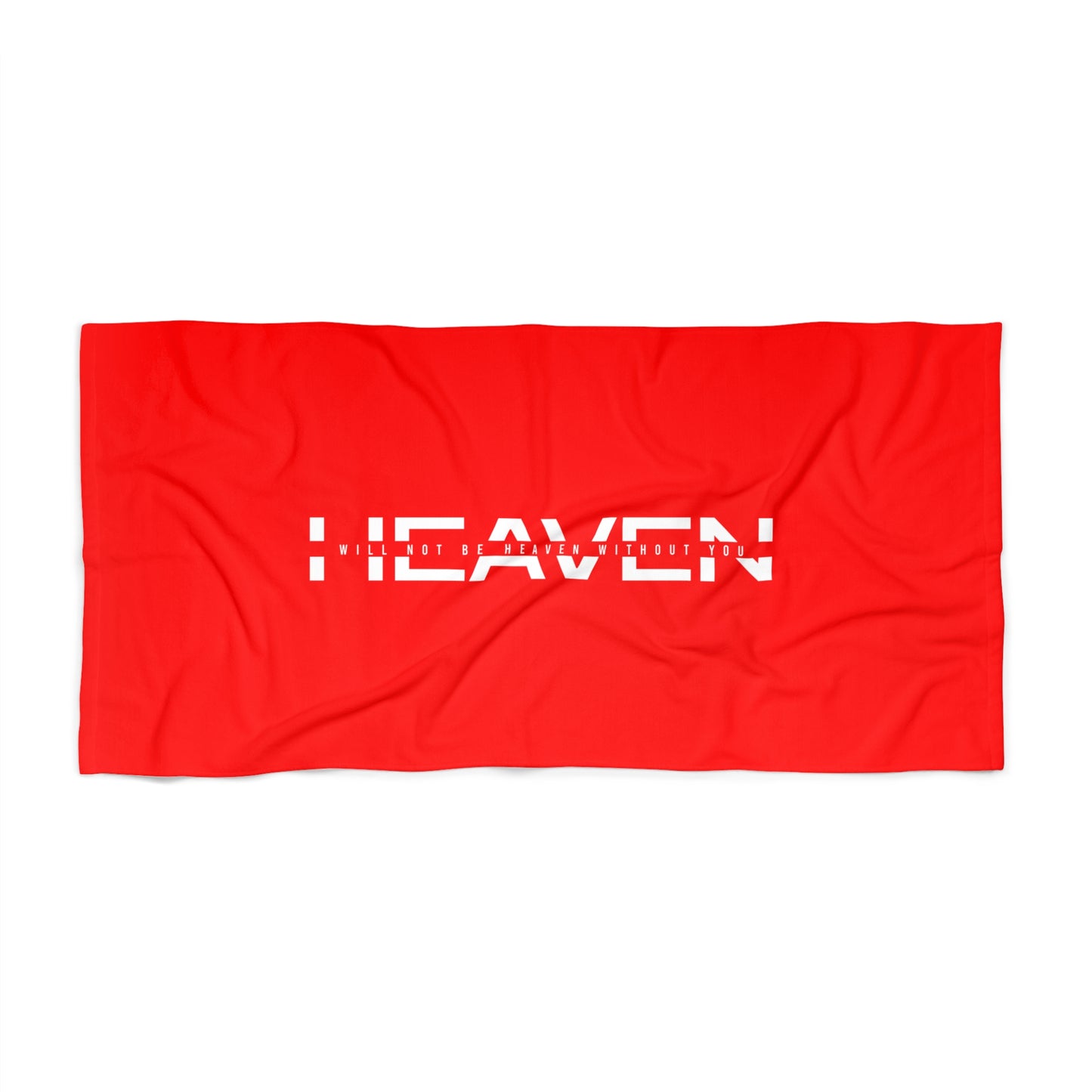 Red Beach Towel 24