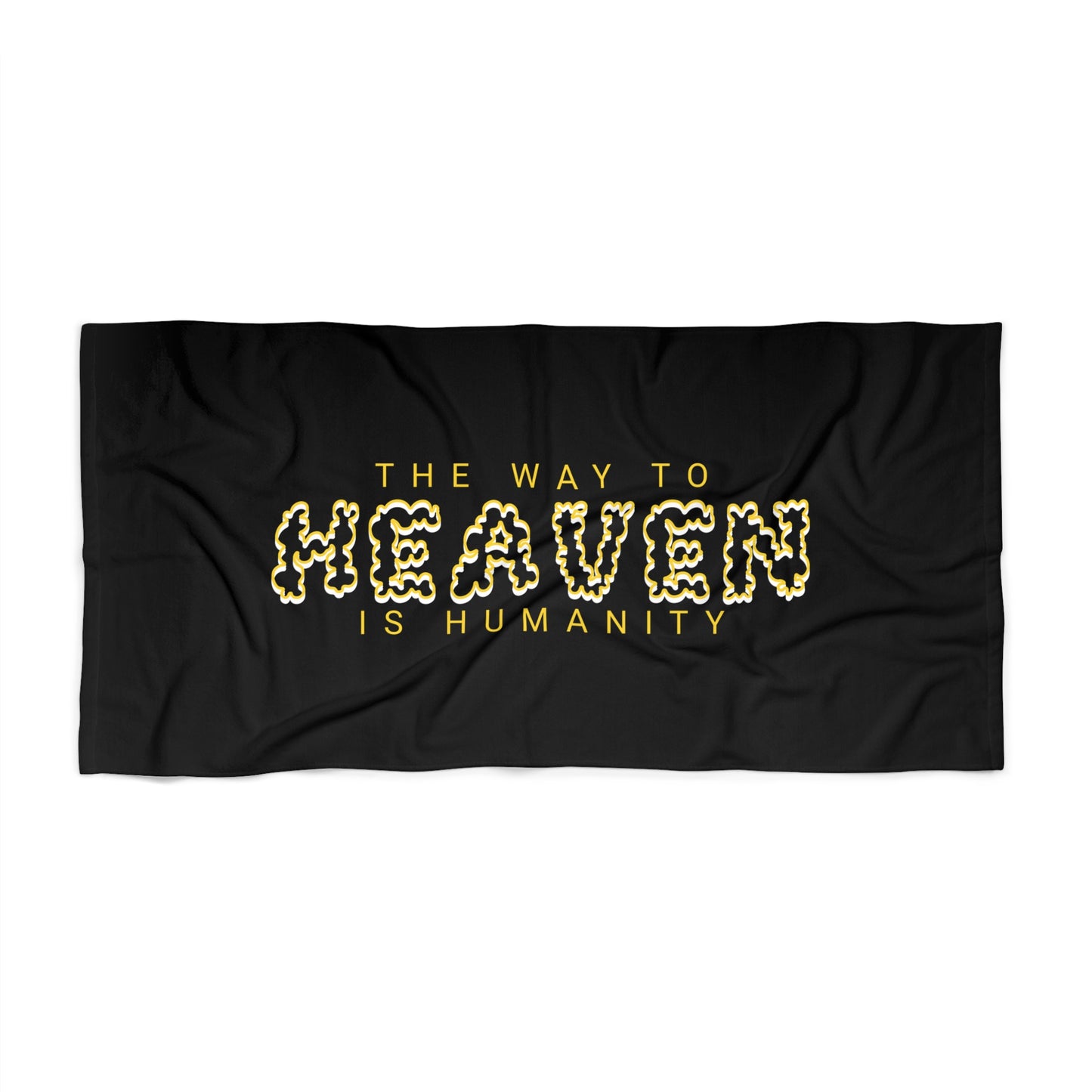 Black Beach Towel 37