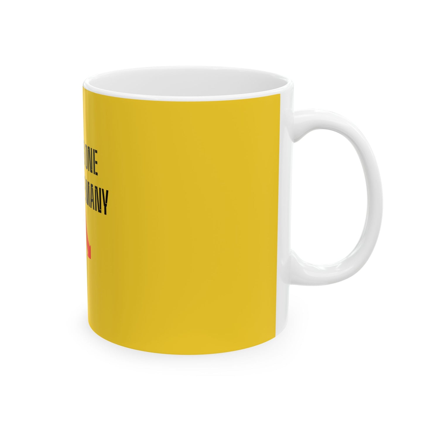 Yellow Ceramic Mug 58, (11oz, 15oz)